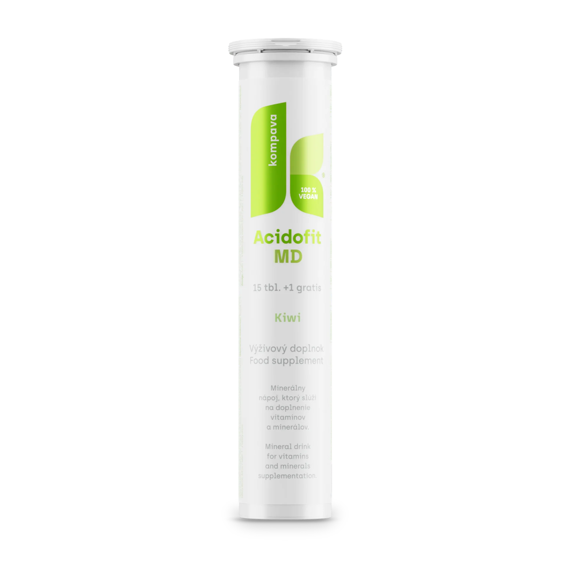 Kompava Acidofit MD Kiwi, 16 szt.
