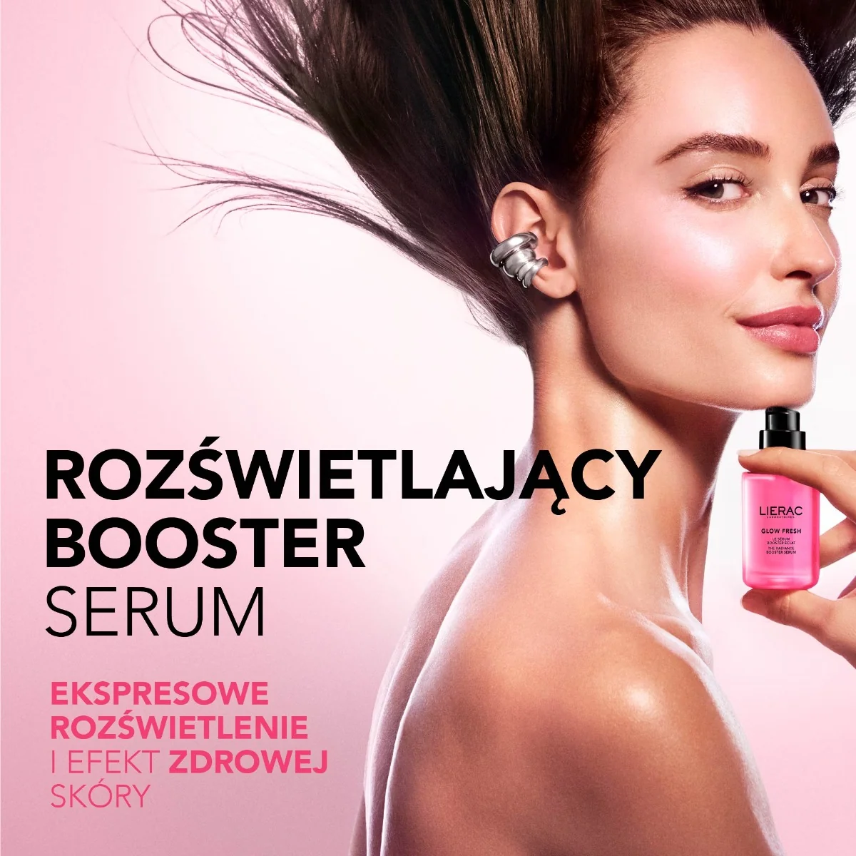 Lierac Glow Fresh rozświetlające serum booster, 30 ml