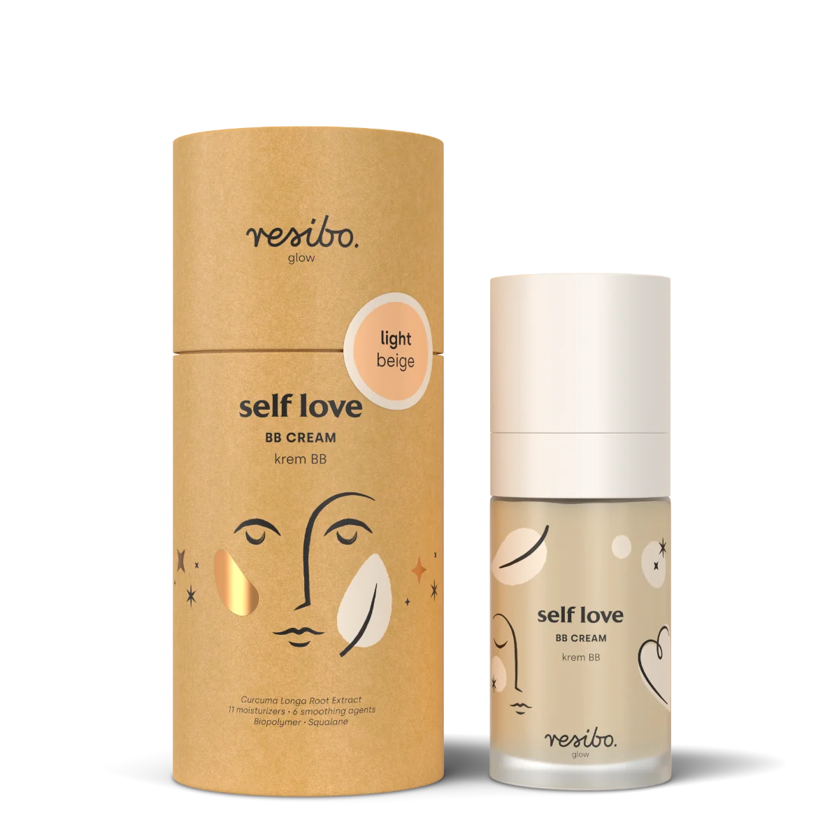 Resibo Self Love krem BB light beige, 30 ml