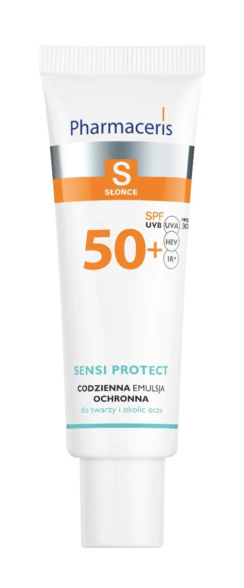 Pharmaceris S Sensi Protect emulsja do twarzy i okolic oczu SPF 50+, 50 ml