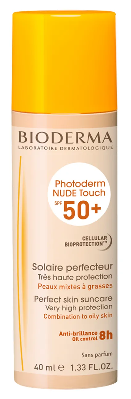 Bioderma Photoderm Nude Touch, podkład z filtrem SPF 50+, jasny, 40 ml
