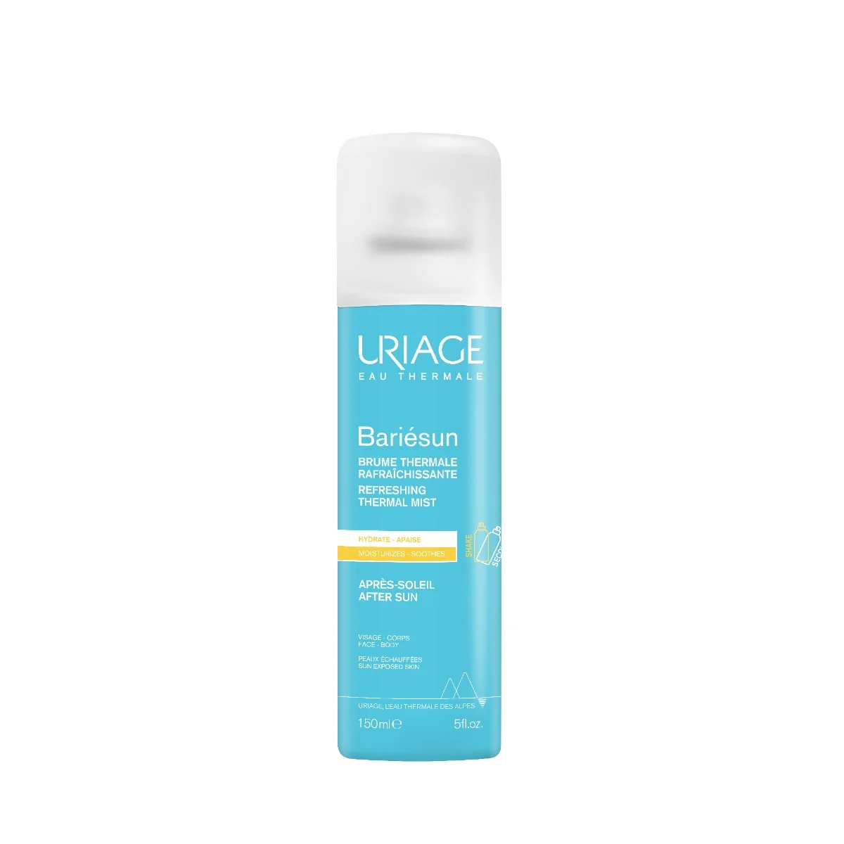Uriage Bariesun łagodzący spray po opalaniu, 150 ml