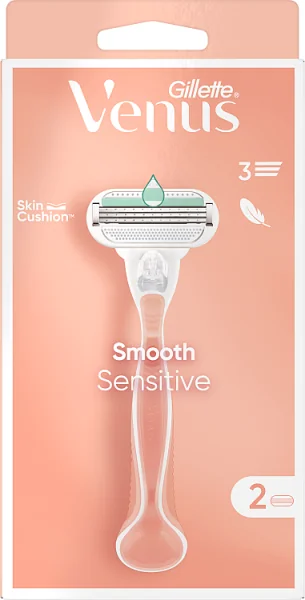 Venus Smooth Sensitive maszynka i 2 wkłady do maszynki