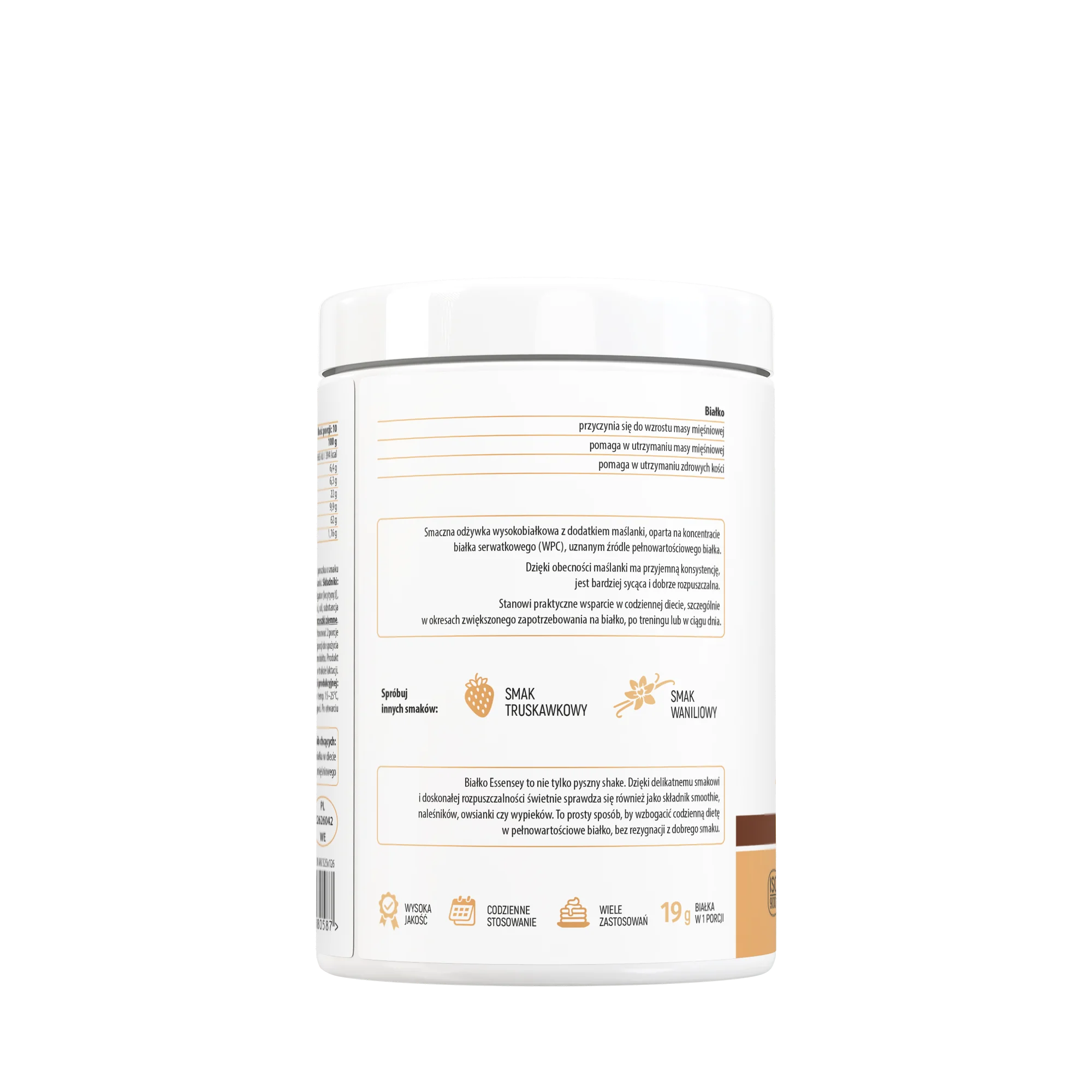 Essensey Whey Protein Premium o smaku czekoladowym, proszek, 300 g