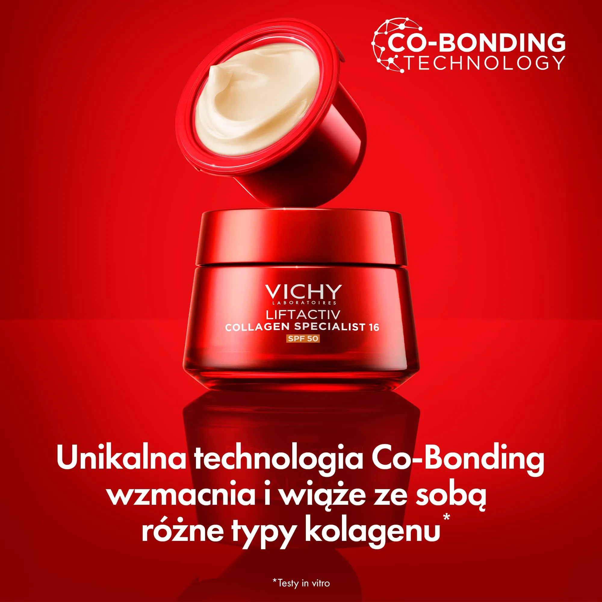 Vichy Liftactiv Collagen 16 SPF 50 krem, wkład uzupełniający, 50 ml
