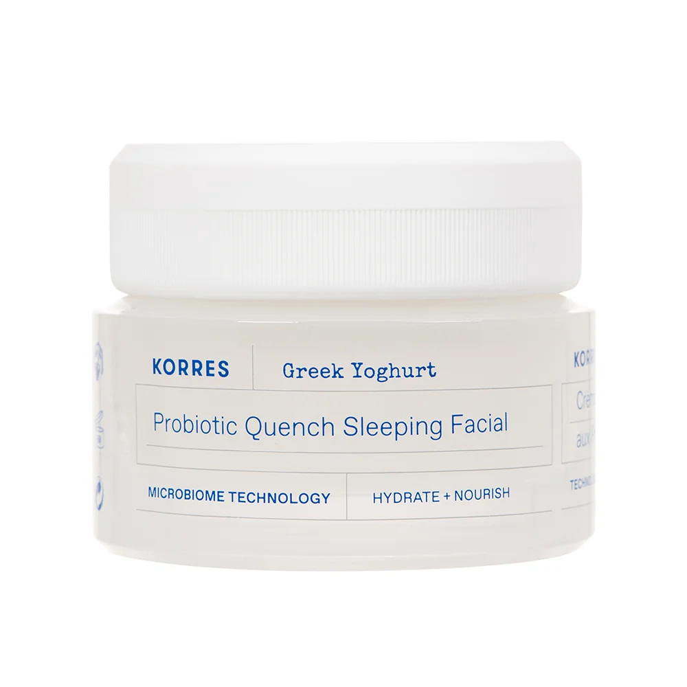 Korres Greek Yoghurt żel-krem na noc z probiotykami, 40 ml