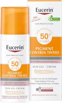 Eucerin Sun Pigment Control fluid ochronny przeciw przebarwieniom koloryzujący SPF 50+