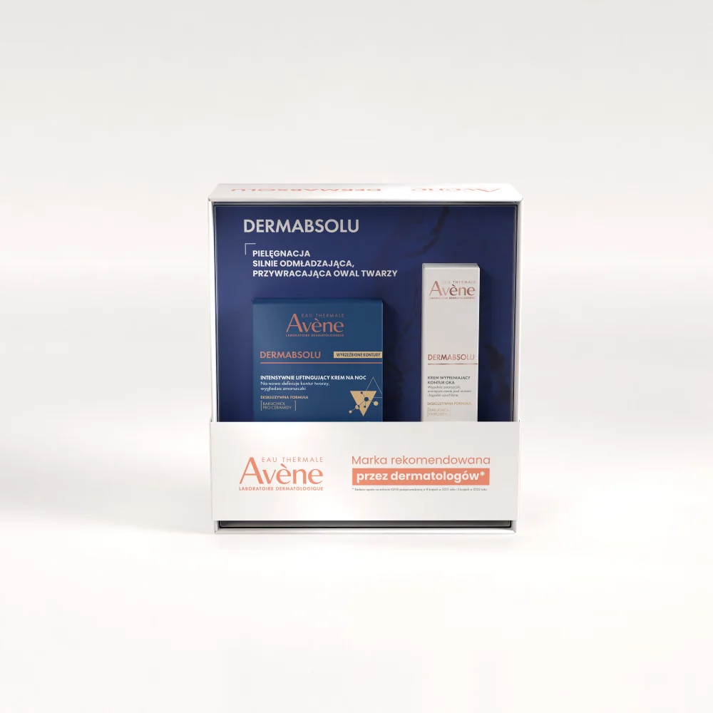 Eau Thermale Avene DermAbsolu zestaw krem na noc, 40 ml + krem pod oczy, 15 ml