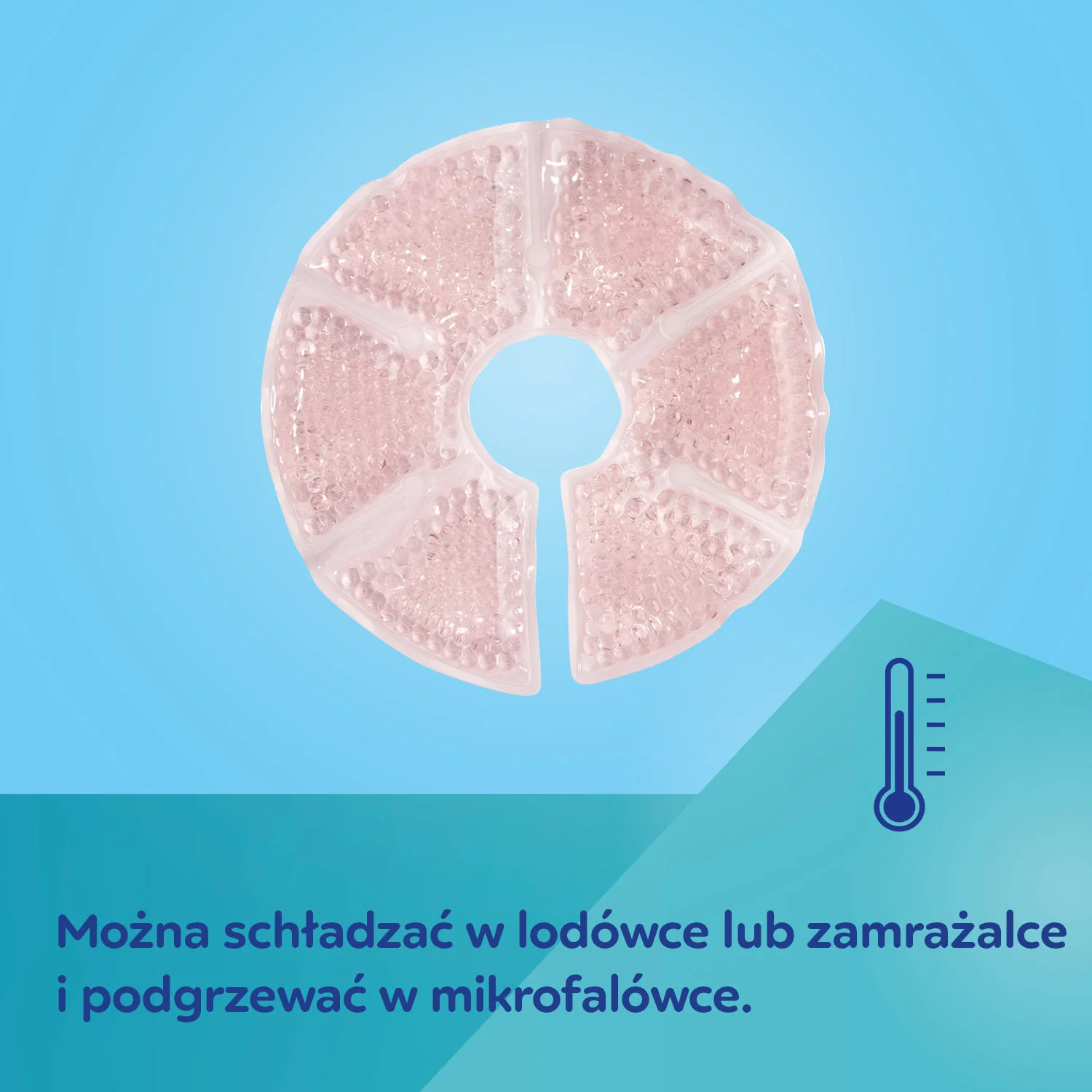 Canpol Babies kompresy żelowe na piersi do terapii ciepłem lub zimnem, 2 sztuki