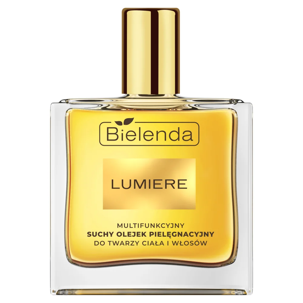 Bielenda Lumiere multifunkcyjny suchy olejek pielęgnacyjny do twarzy, ciała i włosów, 50 ml