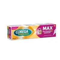 Corega Power Max Mocowanie + Komfort, krem mocujący do protez, smak neutralny, 40 g