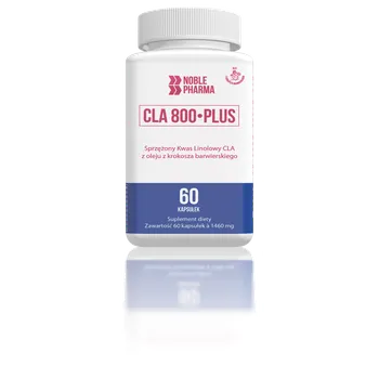 NoblePharma CLA 800 Plus, suplement diety, 60 kapsułek, 