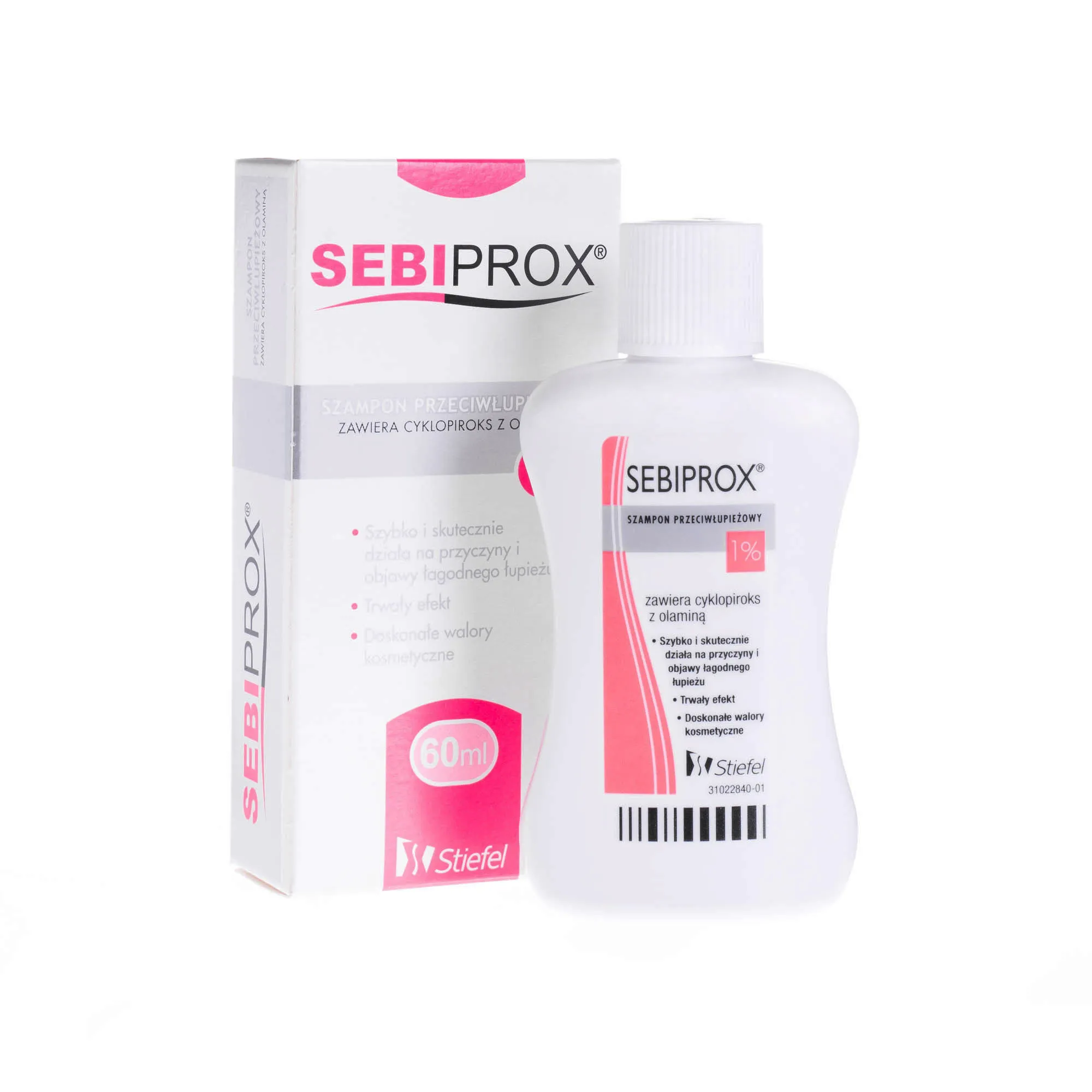 Sebiprox Szampon przeciwłupieżowy, 1%, 60 ml 