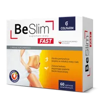 Be Slim Fast, suplement diety, 60 tabletek
