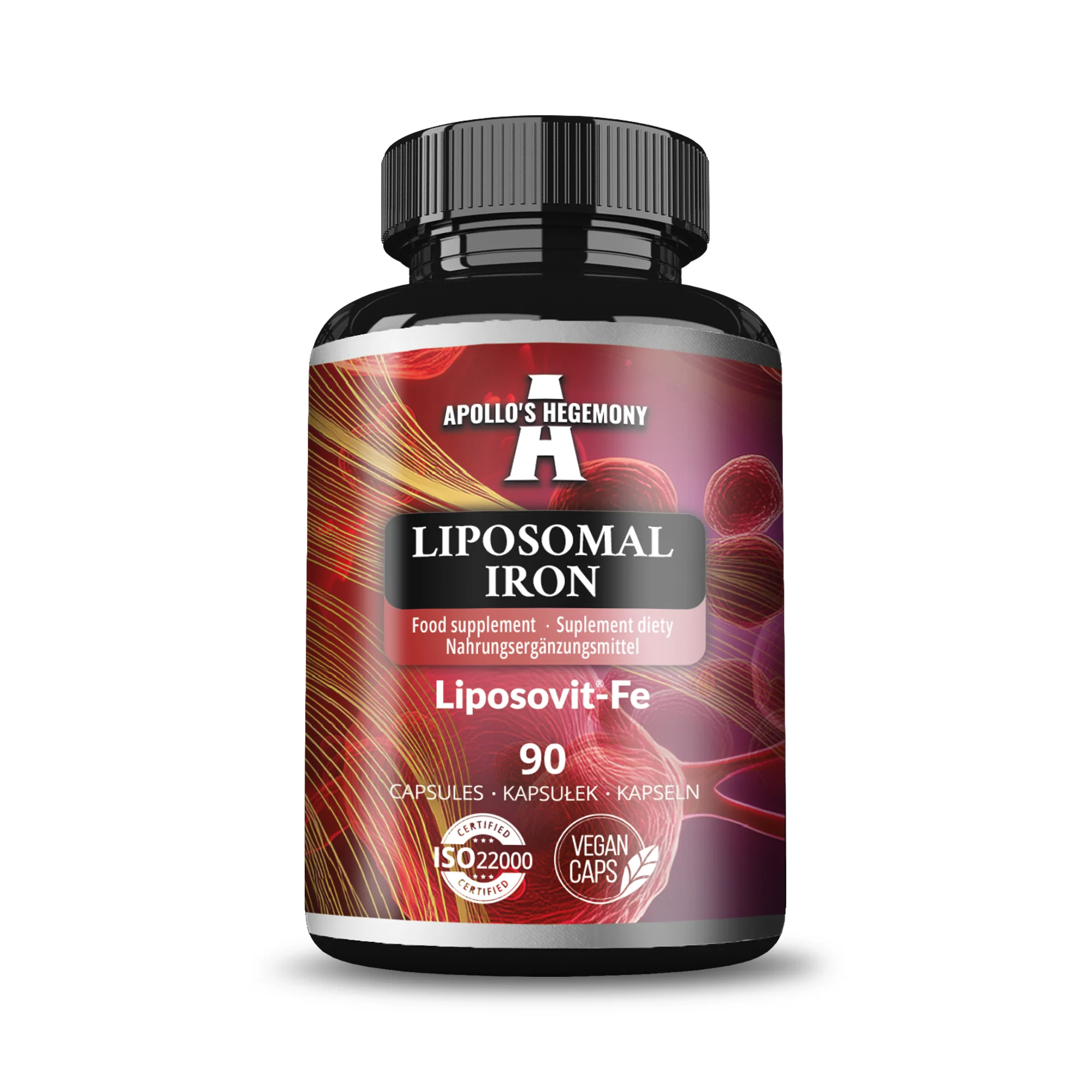 Apollo's Hegemony Liposomal Iron 90 kapsułek