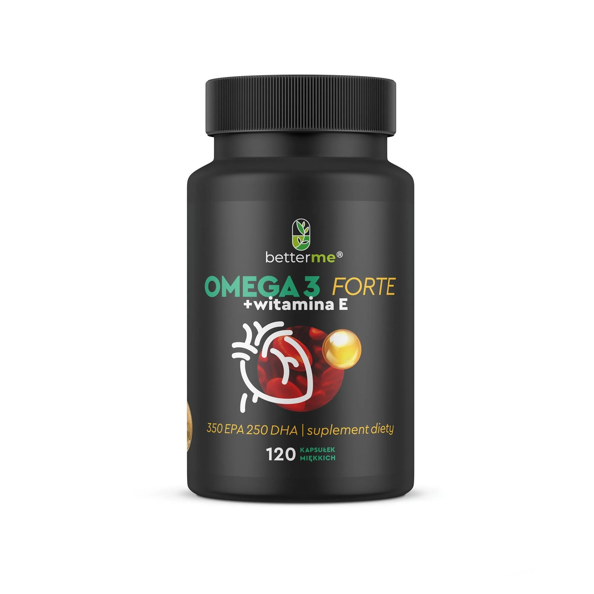 BetterMe Omega 3 Forte 120 kapsułek miękkich