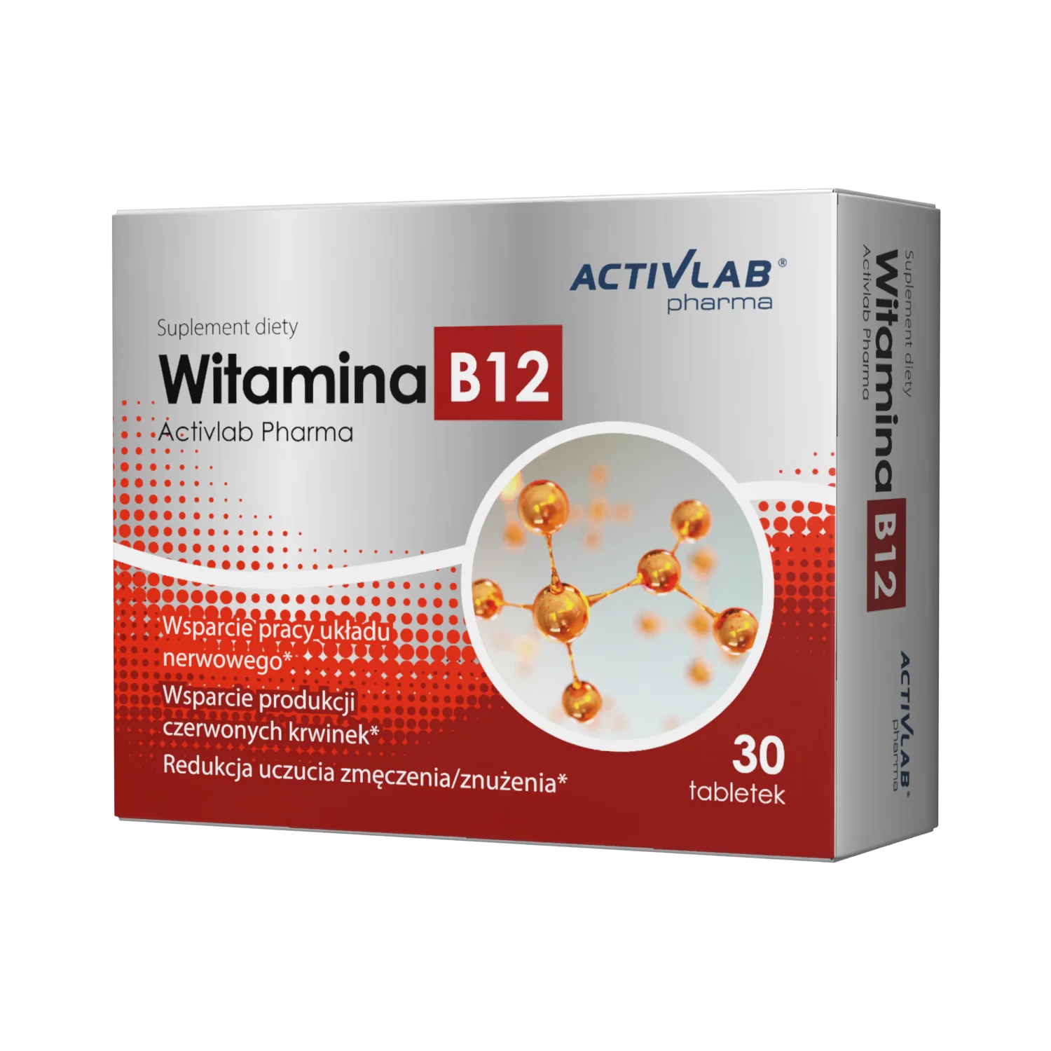 Activlab Pharma Witamina B12 100 µg 30 tabletek