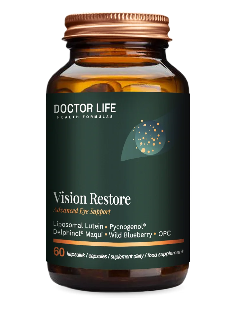 Doctor Life Vision Restore Luteina Pycnogenol 60 kapsułek