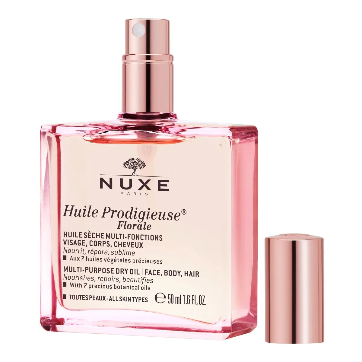 Nuxe Huile Prodigieuse Florale Suchy olejek do ciała, twarzy i włosów, 50 ml 