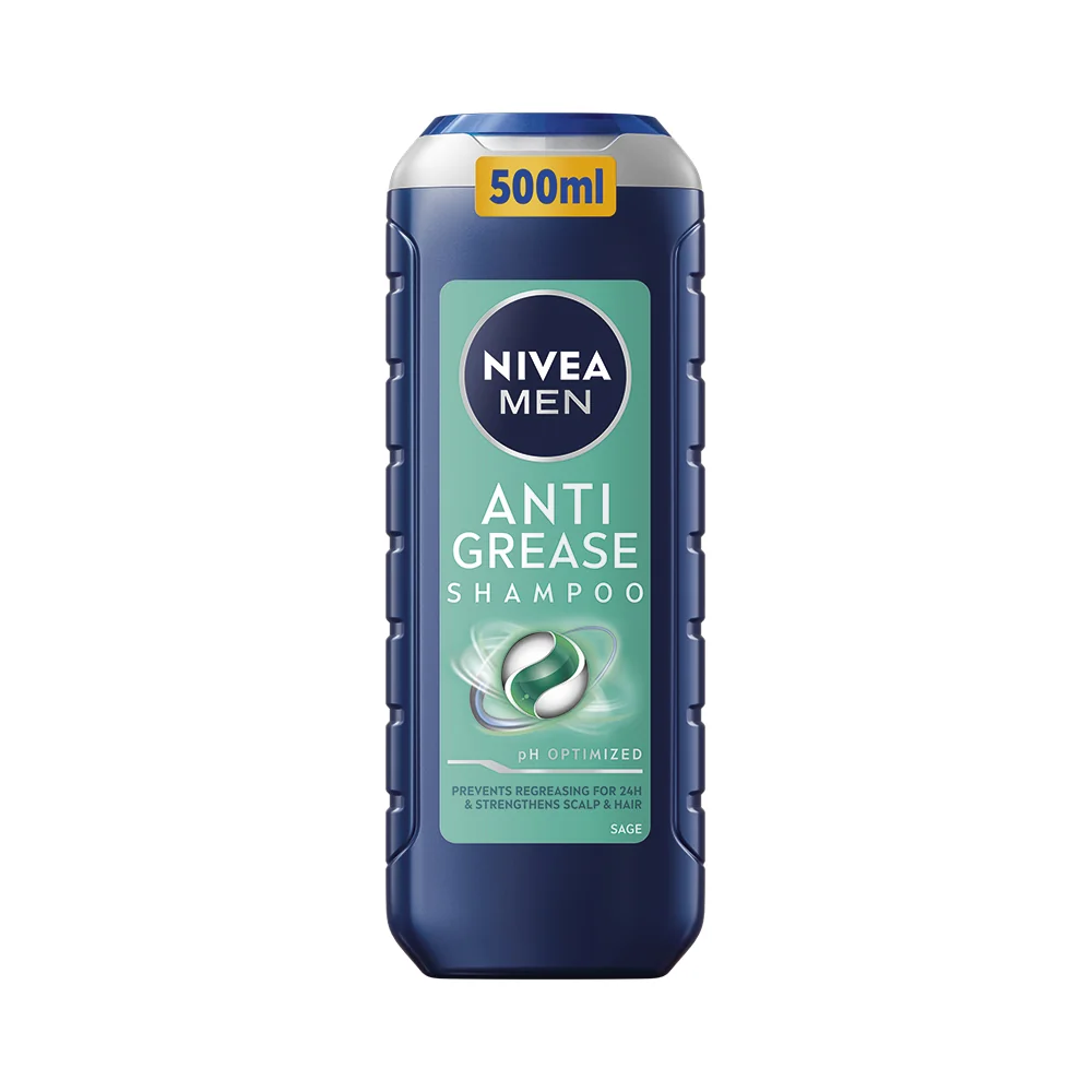 Nivea Men Anti Grease szampon, 500 ml
