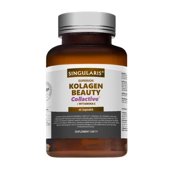 Singularis Superior Kolagen Beauty Collactive + Witamina C, suplement diety, kapsułki, 60 sztuk 