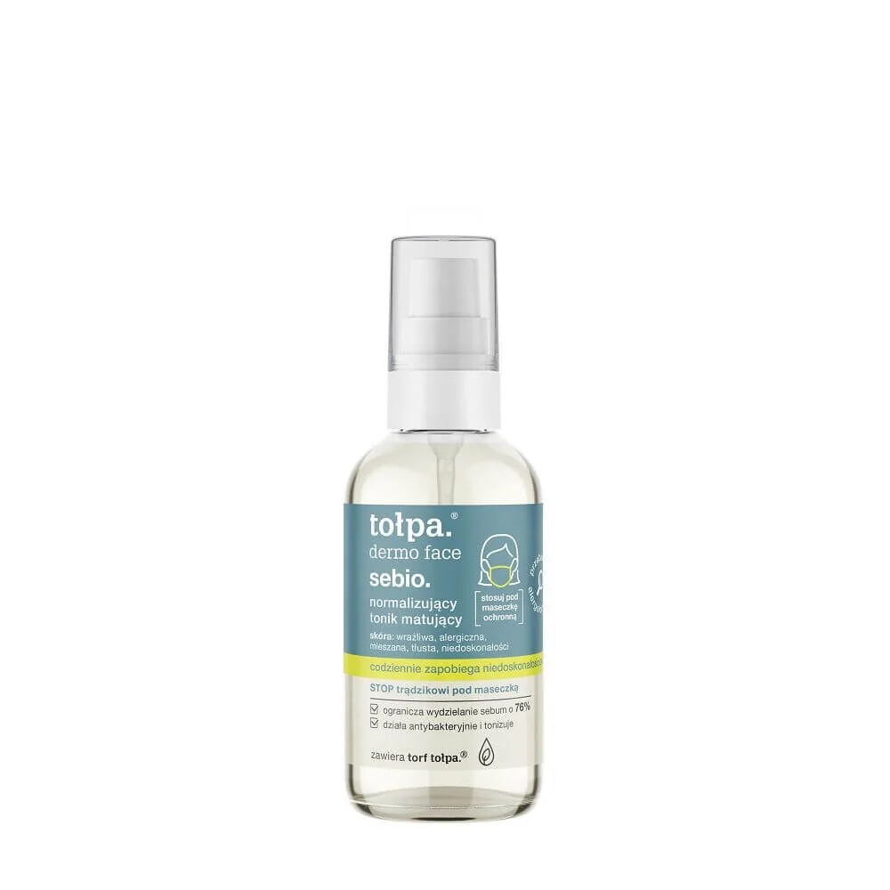 Tołpa Dermo Face Sebio normalizujący tonik matujący, 100 ml