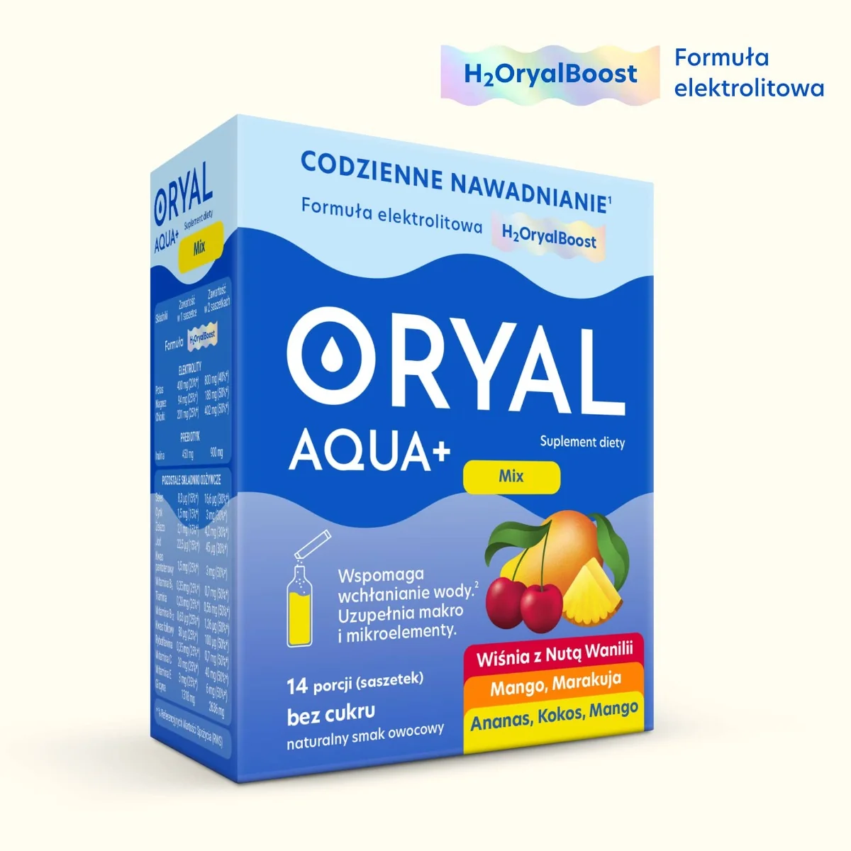Oryal Aqua+ MIX 14 saszetek