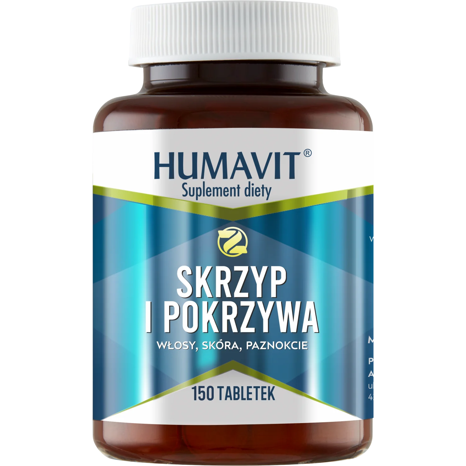 Humavit Z skrzyp i pokrzywa, suplement diety, 150 tabletek