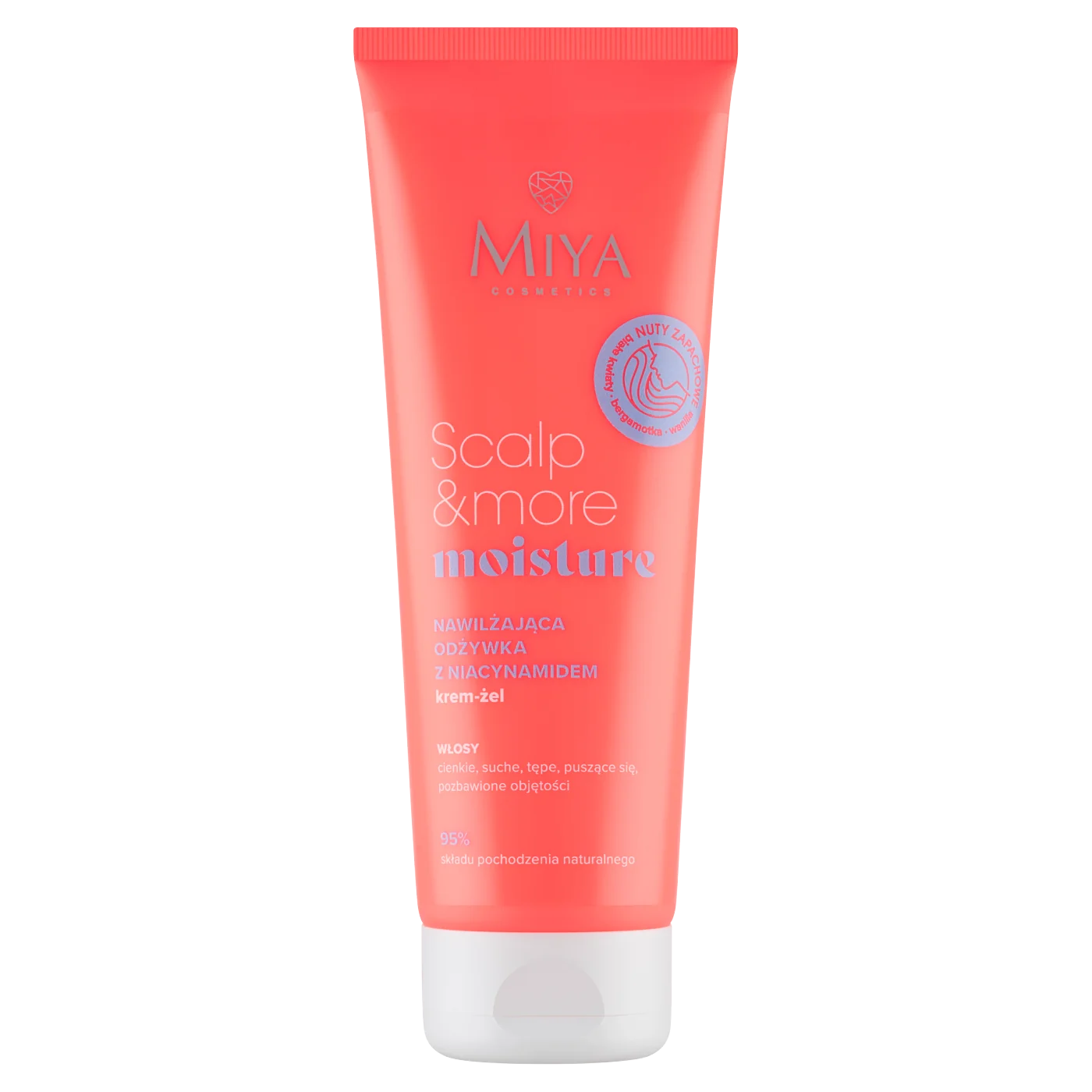 Miya Scalp&more Moisture nawilżająca odżywka z niacynamidem krem-żel, 200 ml