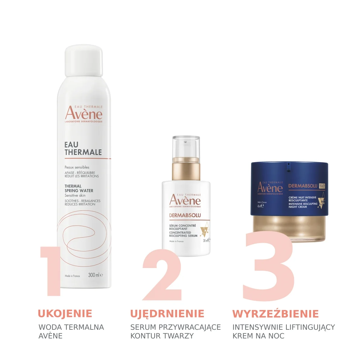 Avène Dermabsolu intensywnie liftingujący krem na noc, 50 ml