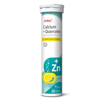 Calcium + Quercetin Dr.Max, suplement diety, 20 tabletek musujących 