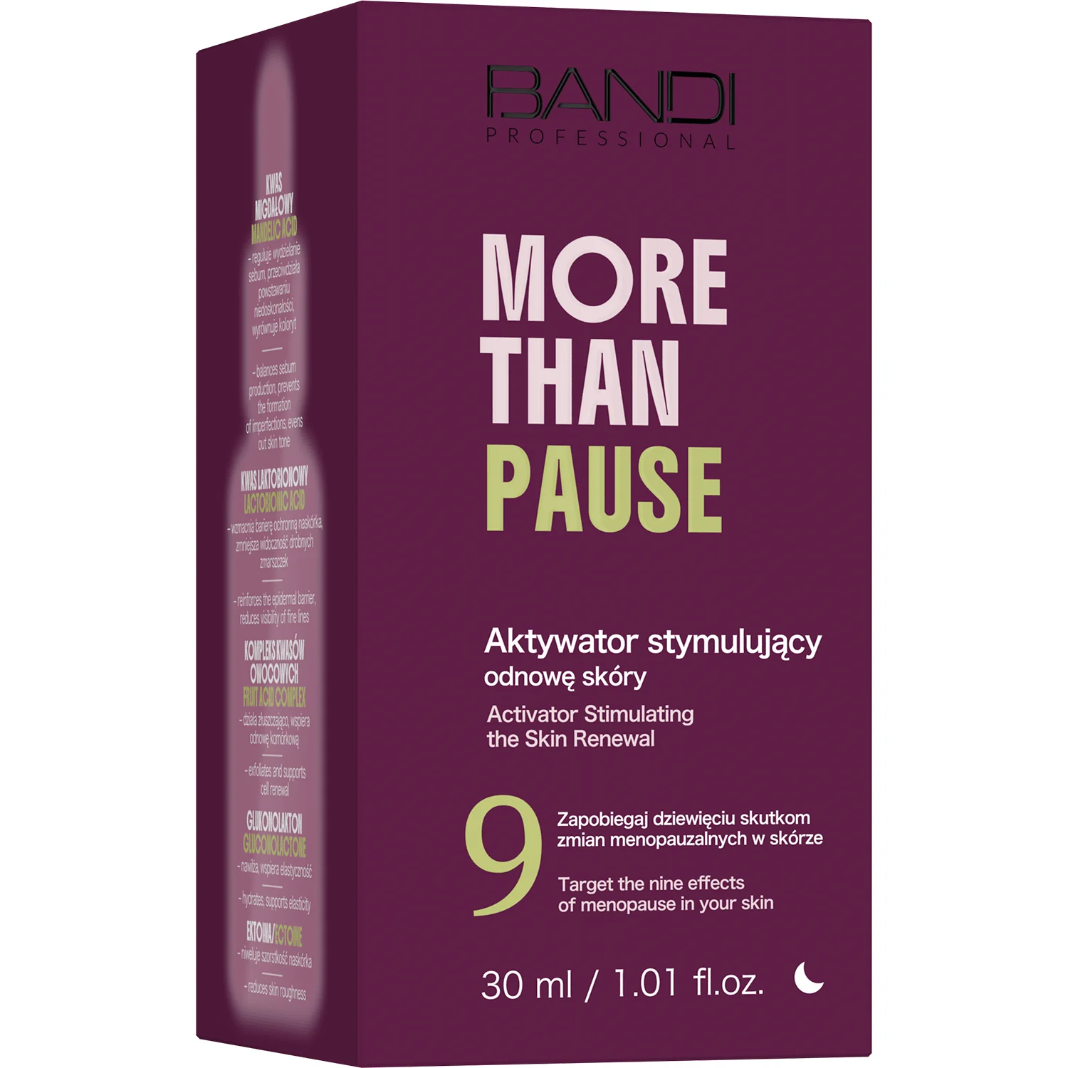 Bandi More Than Pause aktywator stymulujący odnowę skóry, 30 ml