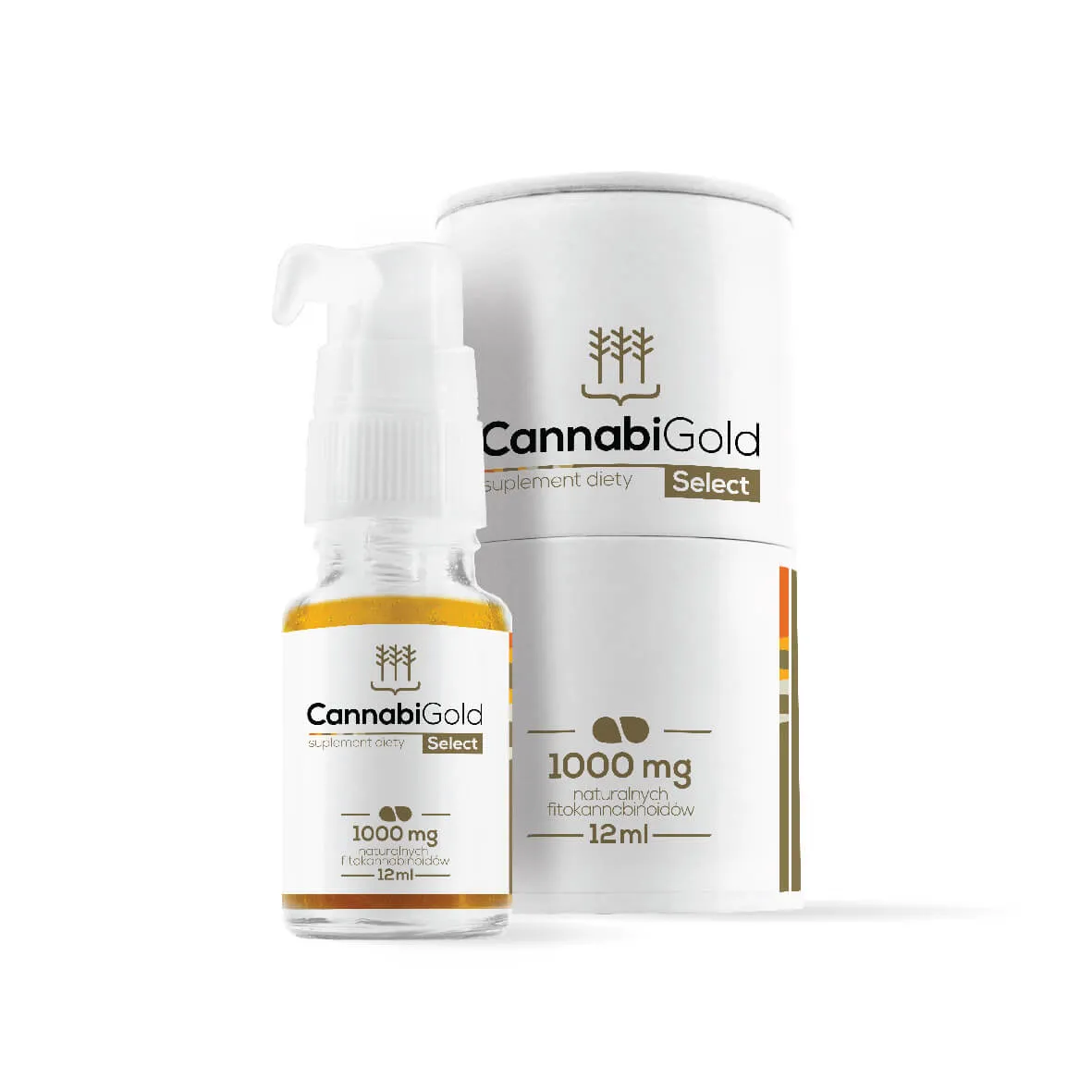 CannabiGold Select 1000, suplement diety,12 ml