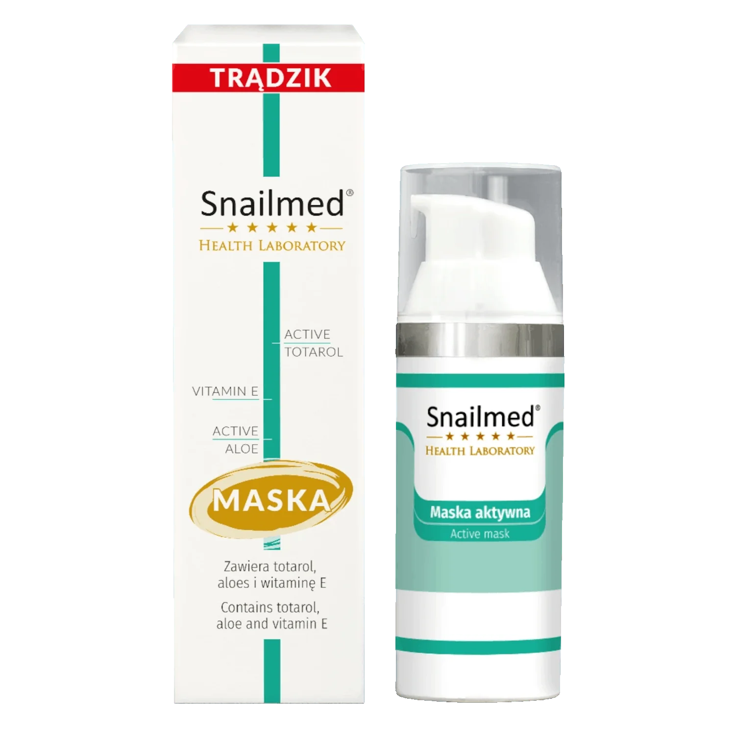 Snailmed maska lipoaktywna z totarolem, 50 ml