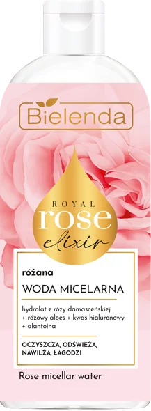 Bielenda Royal Rose Elixir woda micelarna, 400 ml