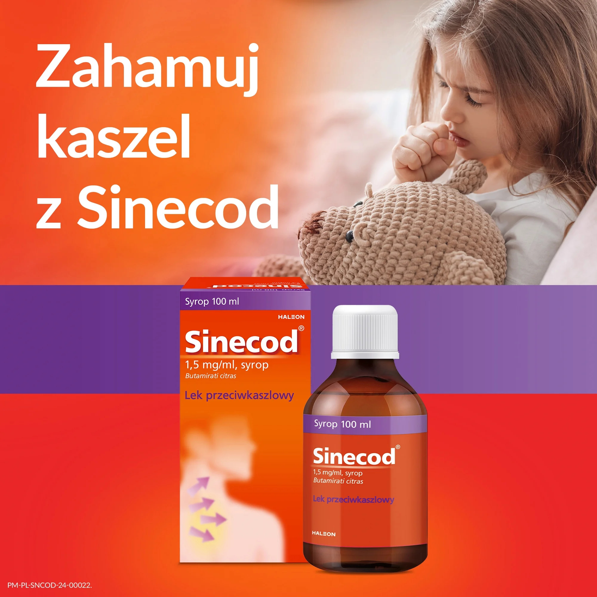 Sinecod 1,5 mg/ml, 100 ml