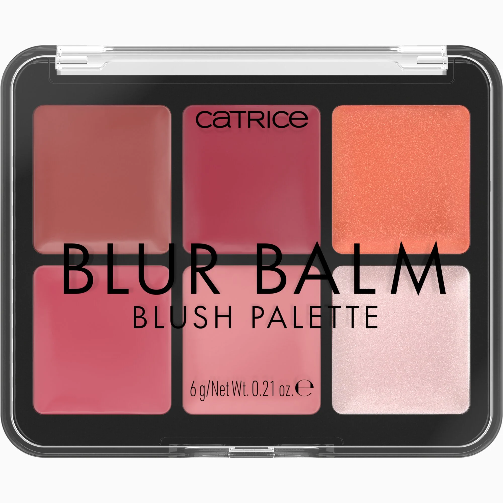 CATRICE lur Balm Blush Palette paleta róży 010 Blush Blindness, 6 g
