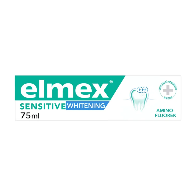 elmex® Sensitive Whitening pasta do zębów, 75 ml 