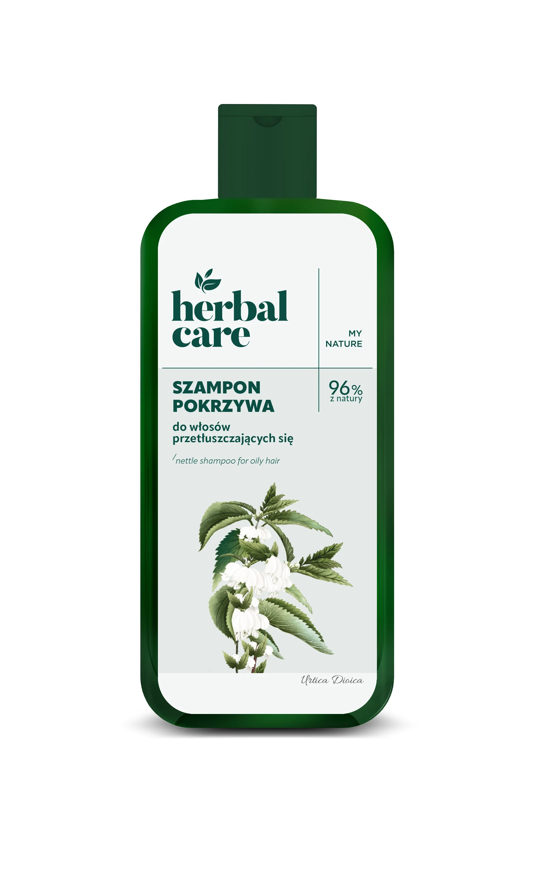 Herbal Care Pokrzywa szampon do włosów przetłuszczających się, 330 ml