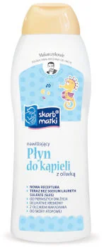 Skarb Matki nawilżający płyn do kąpieli z oliwką dla niemowląt i dzieci Skarb Matki nawilżający płyn do kąpieli z oliwką dla niemowląt i dzieci