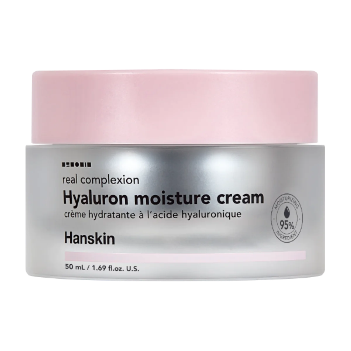 Hanskin krem nawilżający z kwasem hialuronowym, 50 ml