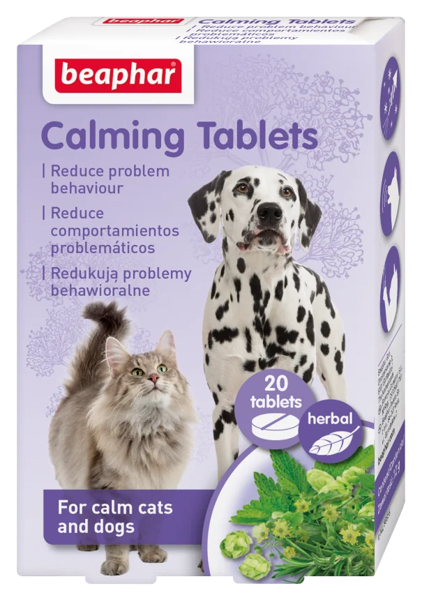 Beaphar Calming Tablets tabletki redukujące stres, 20 szt.