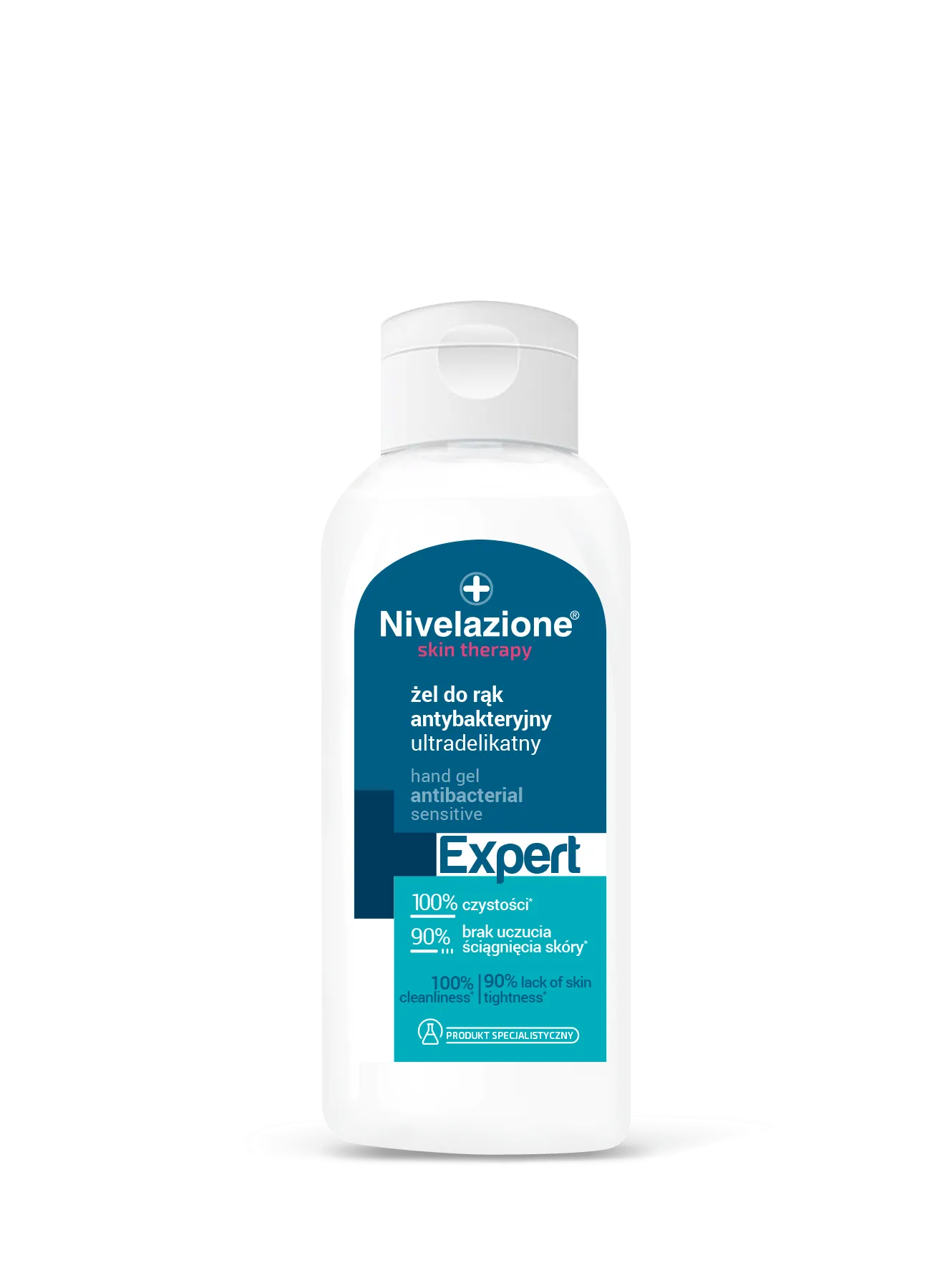 Nivelazione Skin Therapy, antybakteryjny żel do rąk, ultradelikatny, 50 ml