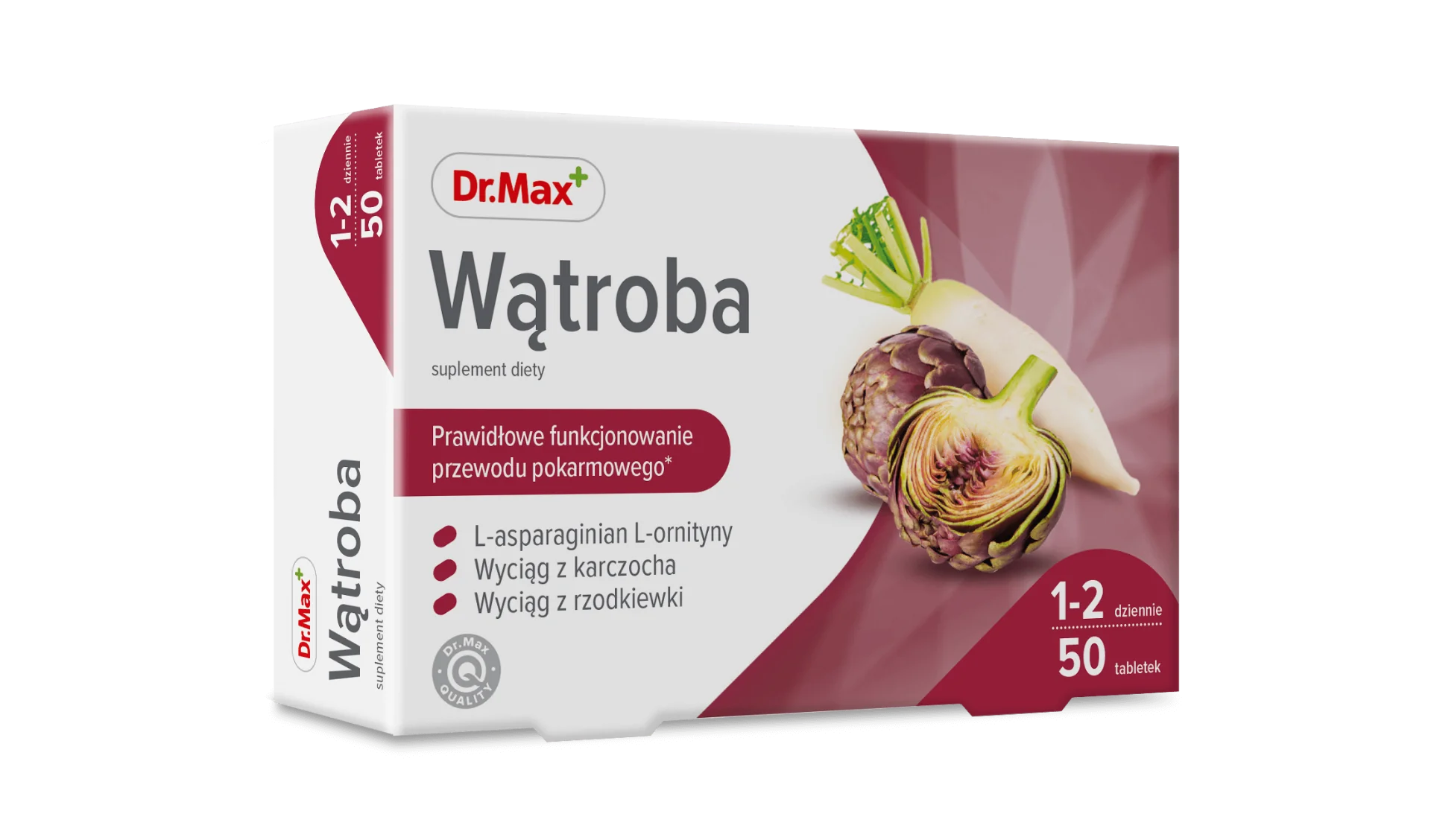 Dr.Max Wątroba 50 tabletek