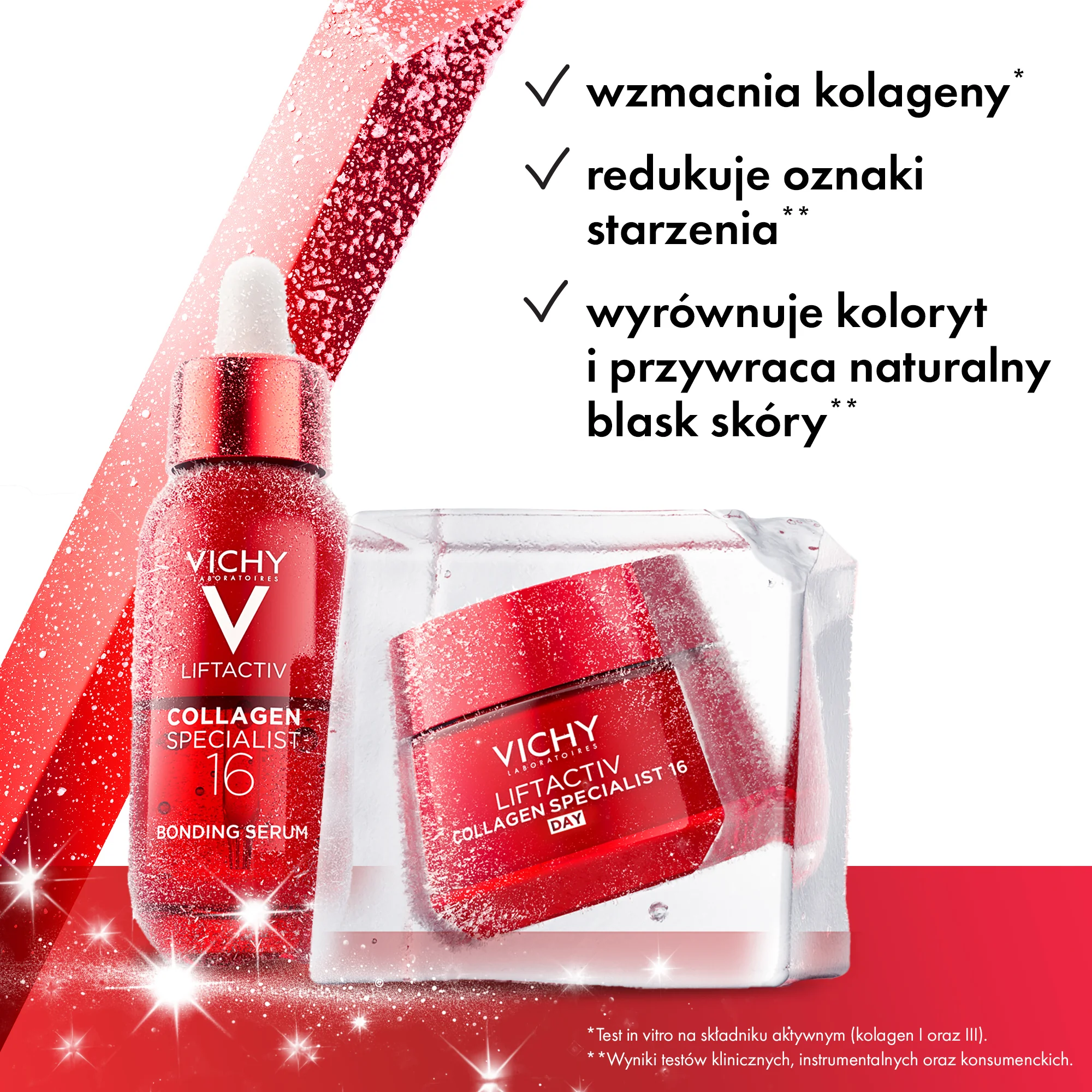 Vichy Liftactiv CS XMass25 Zestaw krem na dzień, 50 ml + serum na dzień i na noc, 30 ml