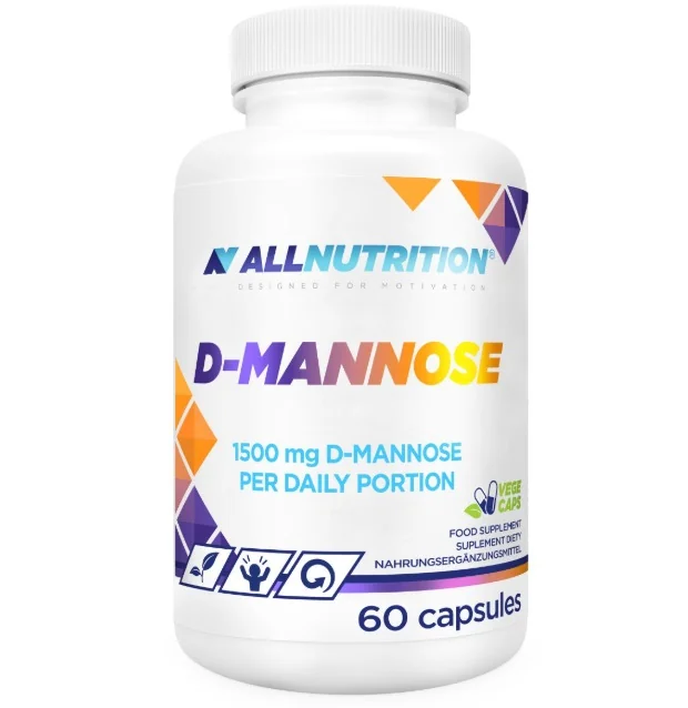 ALLNUTRITION D-mannose 60 kapsułek VEGE