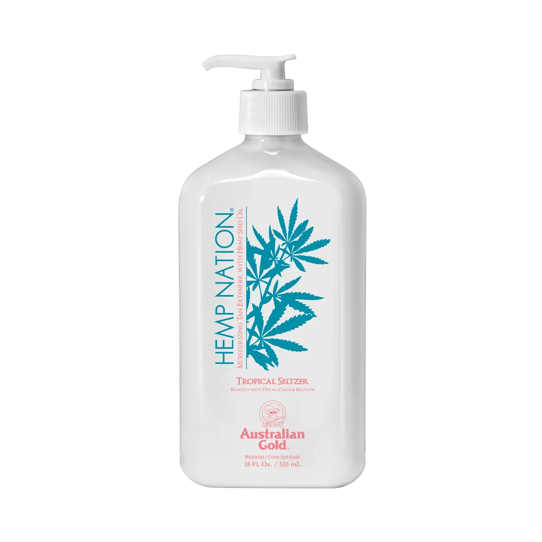 Australian Gold Hemp Nation Tropical Seltzer nawilżający balsam po opalaniu, 535 ml