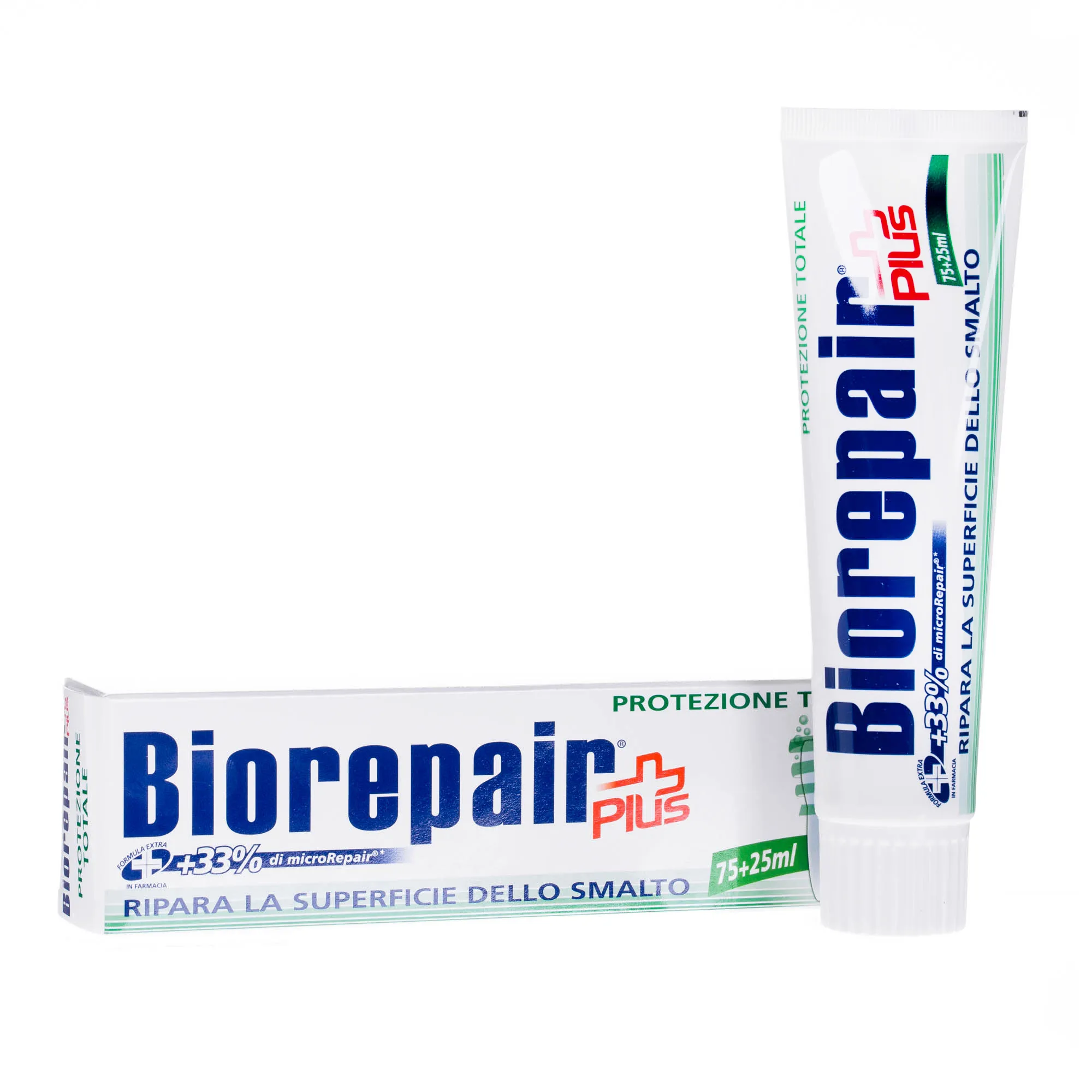 Biorepair Plus Pełna Ochrona pasta do zębów regenerująca powierzchnię szkliwa, 100 ml