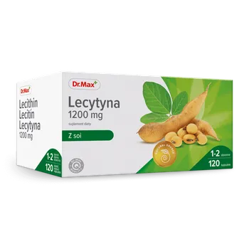 Lecytyna Dr.Max, suplement diety, 120 tabletek 