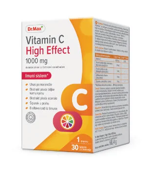 Vitamin C High Effect 1000 mg Dr. Max Vitamin C High Effect 1000 mg Dr. Max